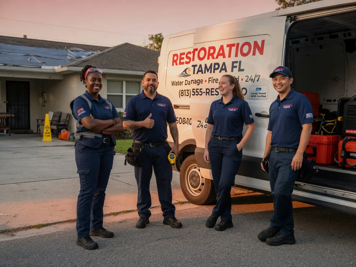 Water Damage Restoration company in Delta, OH